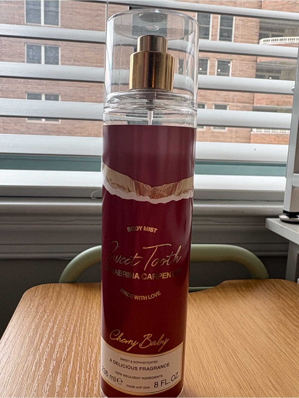 SC Sweet Tooth Cherry Baby Body Mist